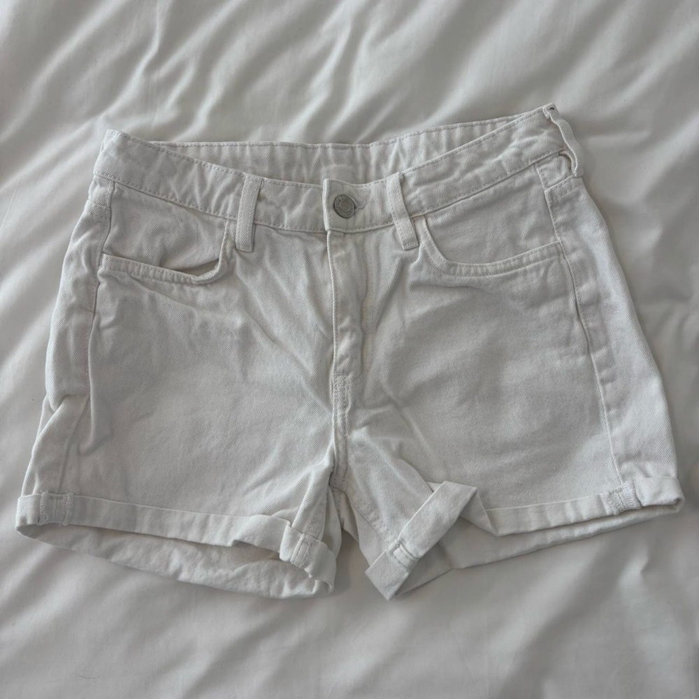 Classic White Women's Shorts